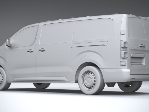 Fiat Scudo L3 2024 3D Model