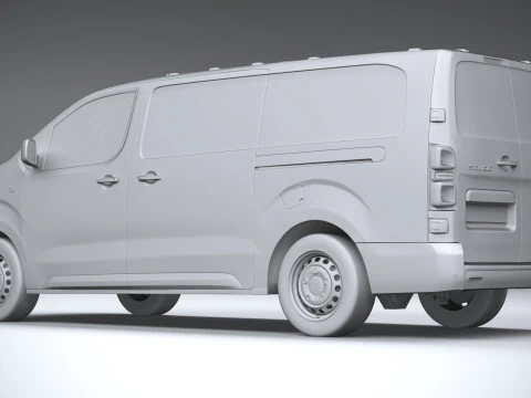 Fiat Scudo L3 2024 3D Model