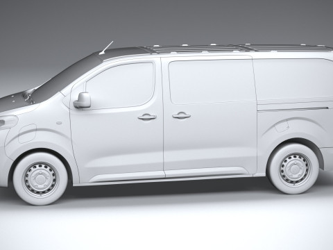 Fiat Scudo L3 2024 3D Model