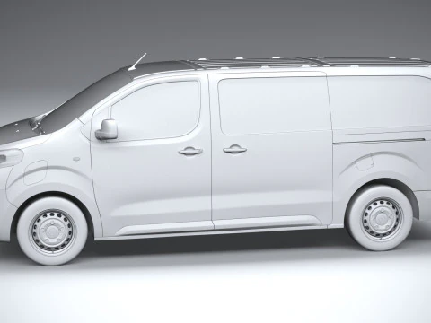 Fiat Scudo L3 2024 3D Model