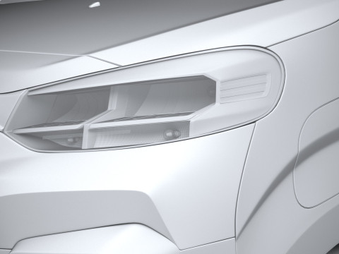 Fiat Scudo L3 2024 3D Model