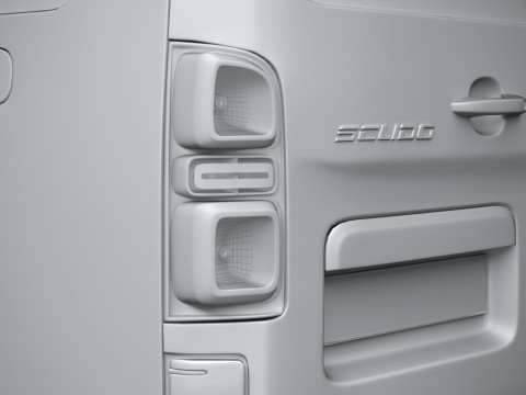 Fiat Scudo L3 2024 3D Model