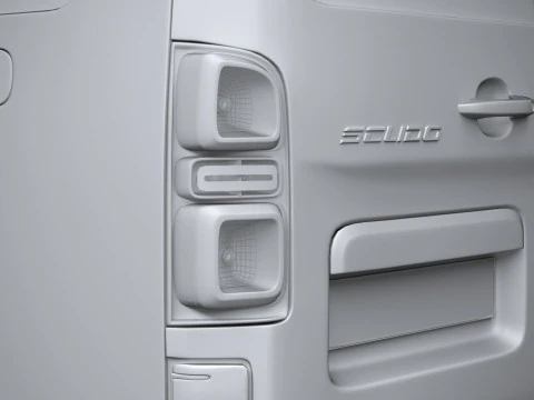 Fiat Scudo L3 2024 3D Model