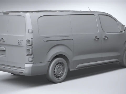 Fiat Scudo L3 2024 3D Model