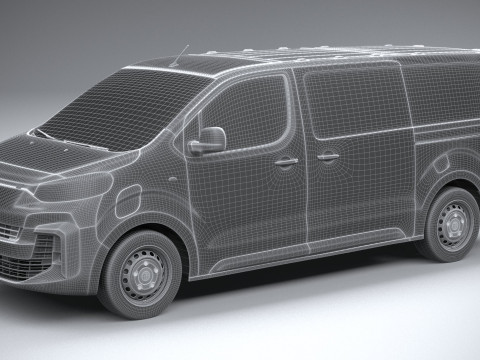 Fiat Scudo L3 2024 3D Model