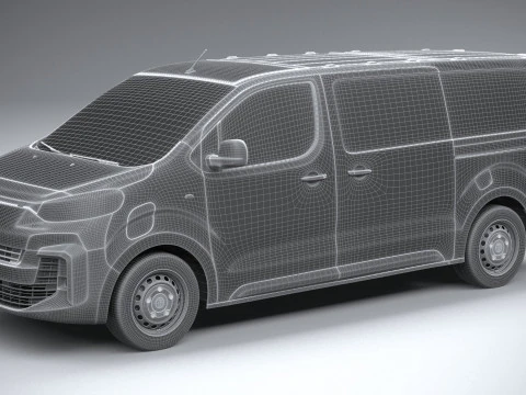 Fiat Scudo L3 2024 3D Model