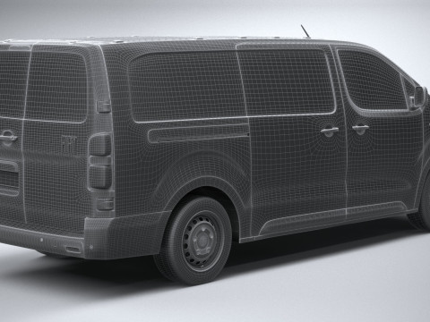 Fiat Scudo L3 2024 3D Model