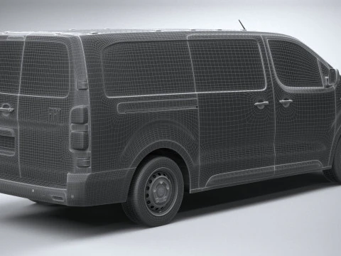 Fiat Scudo L3 2024 3D Model