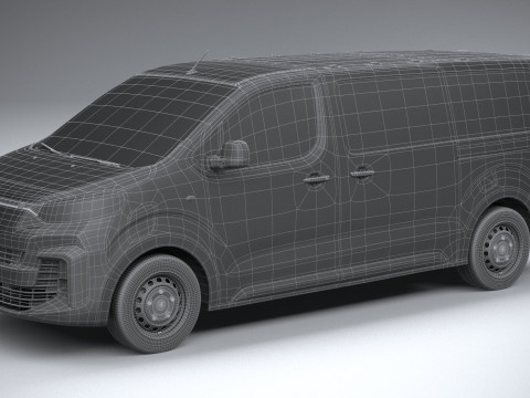 Fiat Scudo L3 2024 3D Model
