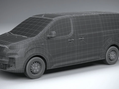 Fiat Scudo L3 2024 3D Model