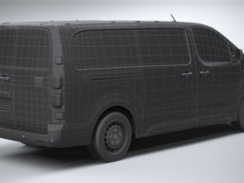 Fiat Scudo L3 2024 3D Model