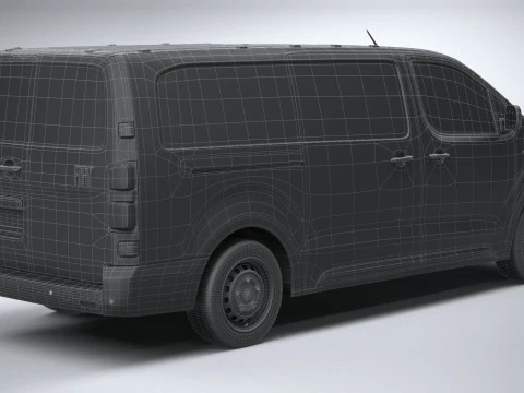 Fiat Scudo L3 2024 3D Model