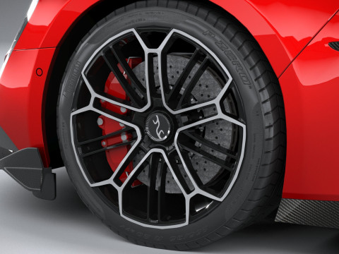 BYD Yangwang U9 2025 LowPoly 3D Model