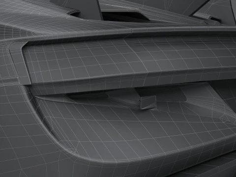 BYD Yangwang U9 2025 LowPoly 3D Model