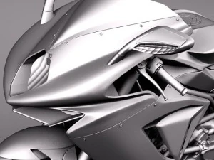 MV Agusta F3 2012 3D Model