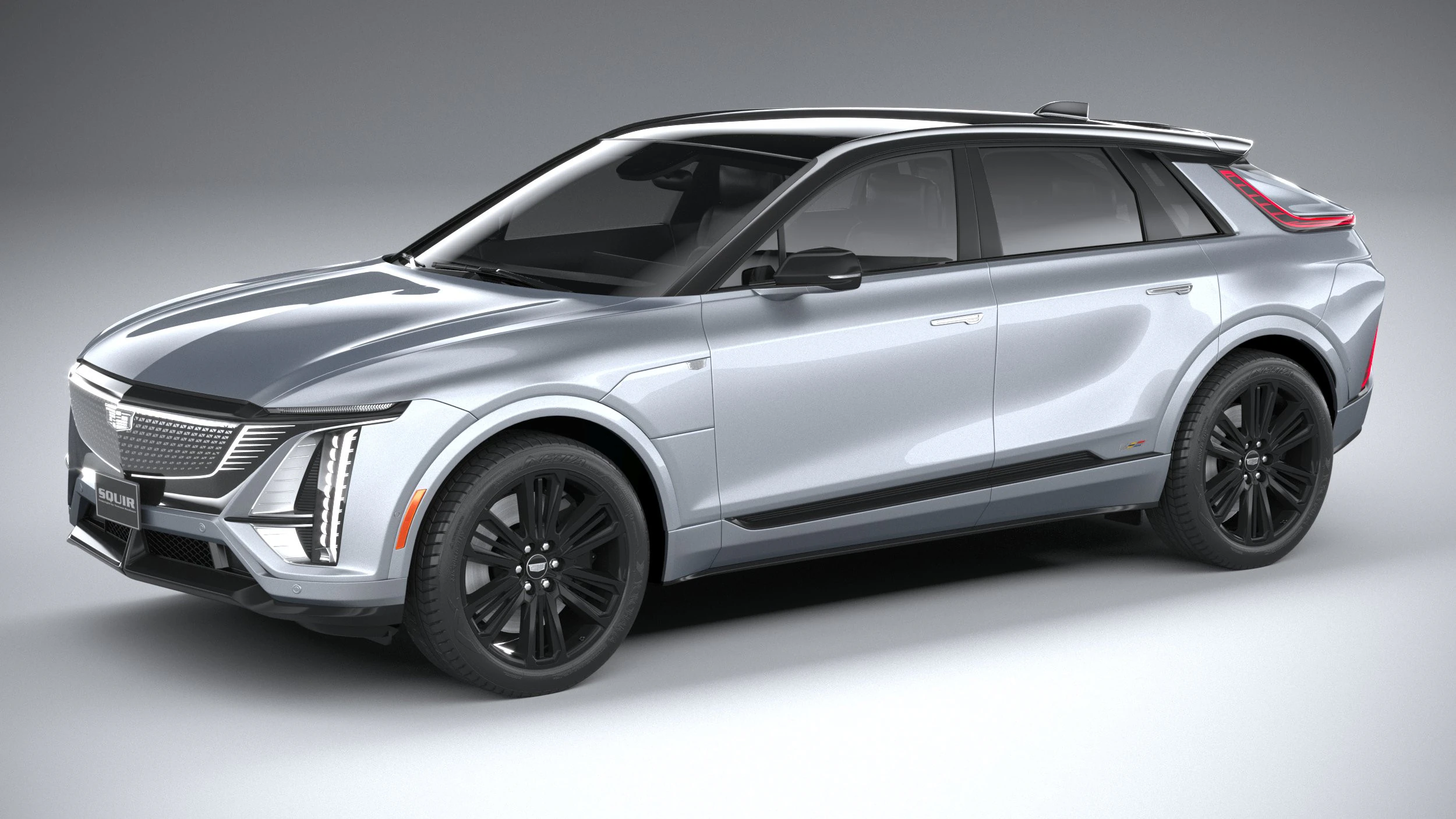 Cadillac Lyriq-V 2026 3D Model .c4d .max .obj .3ds .fbx .stl .blend
