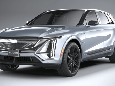 Cadillac Lyriq-V 2026 3D Model