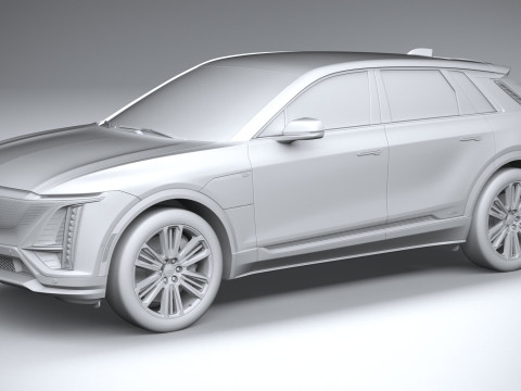 Cadillac Lyriq-V 2026 3D 模型