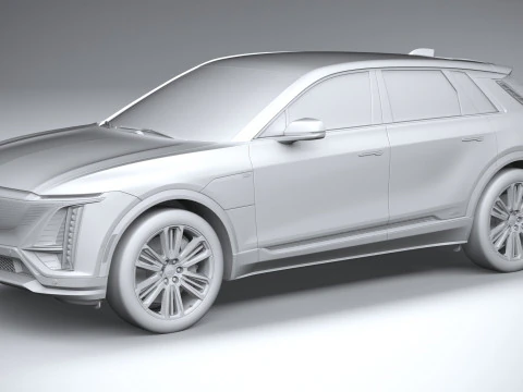 Cadillac Lyriq-V 2026 3D Model