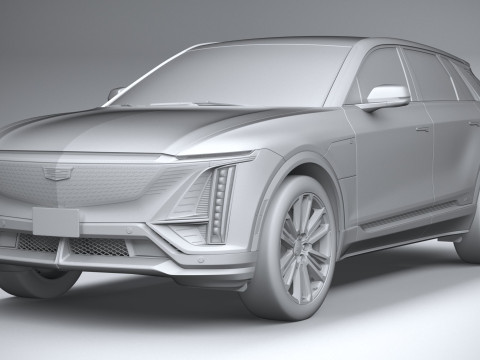 Cadillac Lyriq-V 2026 3D 模型