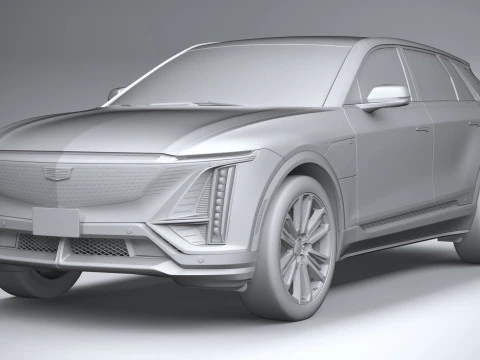 Cadillac Lyriq-V 2026 3D Model
