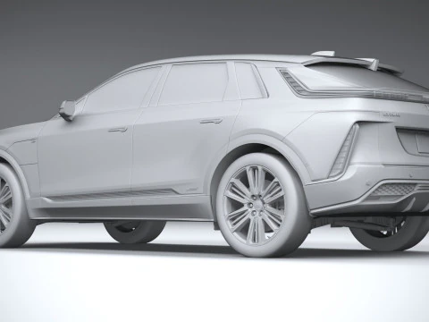 Cadillac Lyriq-V 2026 3D Model