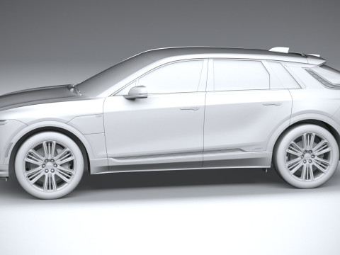 Cadillac Lyriq-V 2026 3D 模型