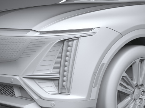 Cadillac Lyriq-V 2026 3D 模型