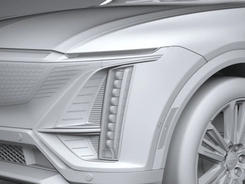 Cadillac Lyriq-V 2026 3D Model