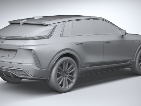 Cadillac Lyriq-V 2026 3D 模型