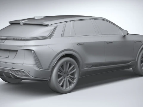 Cadillac Lyriq-V 2026 3D Model