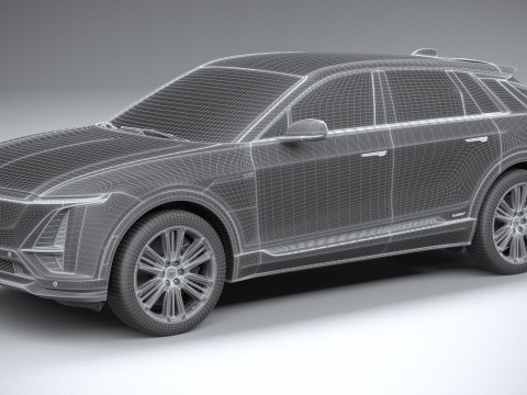 Cadillac Lyriq-V 2026 3D 模型