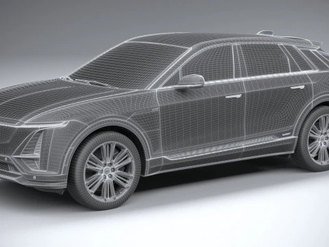 Cadillac Lyriq-V 2026 3D Model