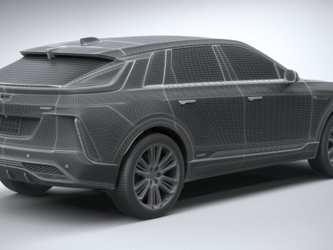 Cadillac Lyriq-V 2026 3D 模型