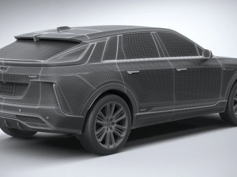 Cadillac Lyriq-V 2026 3D Model