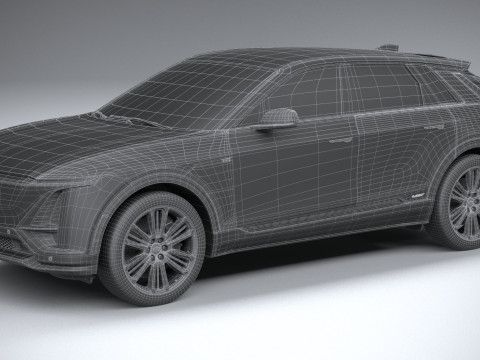 Cadillac Lyriq-V 2026 3D 模型