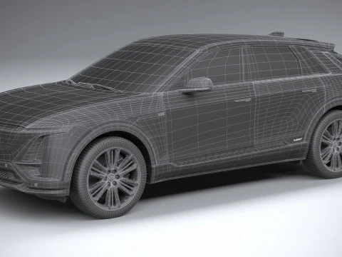 Cadillac Lyriq-V 2026 3D Model