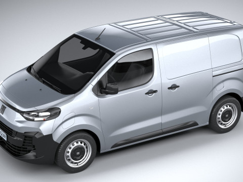Fiat Scudo L1 2024 Modelo 3D