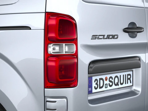 Fiat Scudo L1 2024 3D Model