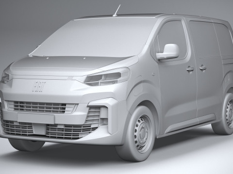 Fiat Scudo L1 2024 Modelo 3D
