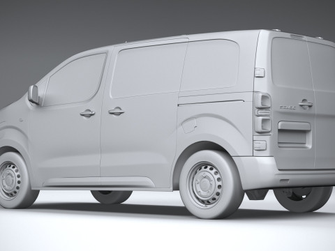 Fiat Scudo L1 2024 Modelo 3D