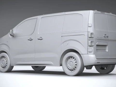 Fiat Scudo L1 2024 3D Model