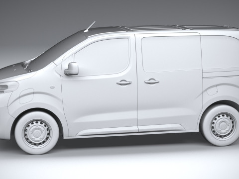 Fiat Scudo L1 2024 Modelo 3D