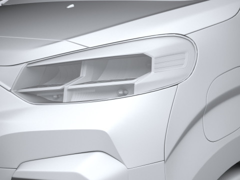 Fiat Scudo L1 2024 Modelo 3D