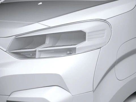 Fiat Scudo L1 2024 3D Model