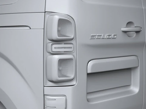 Fiat Scudo L1 2024 3D Model