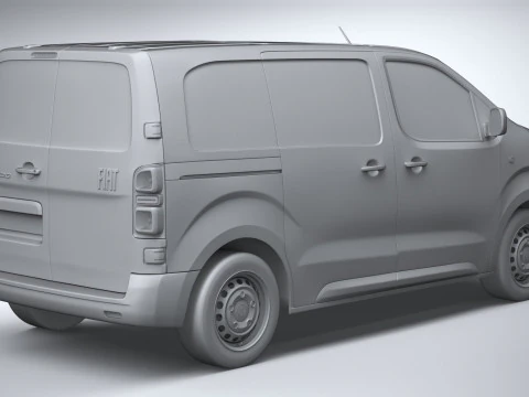 Fiat Scudo L1 2024 3D Model