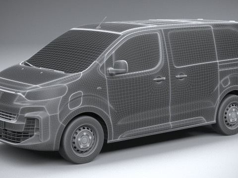 Fiat Scudo L1 2024 Modelo 3D