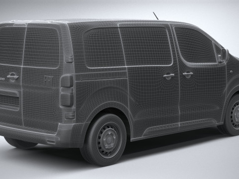 Fiat Scudo L1 2024 Modelo 3D
