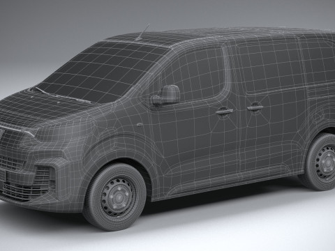 Fiat Scudo L1 2024 Modelo 3D